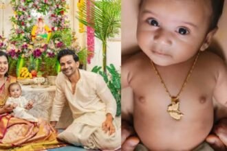Daali Dhananjaya Reveals Sons Name Ereya on Ganesh Chaturthi