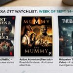This Week OTT Releases - 3 Movies to Watch From September 14 to 20.